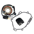 5VY-81410-00 Coil Stator & 5VY-15451-00-10 Gasket & 5JW-81960-00-00 Rectifier Kit Fits for YZFR1 2004-2008 for FZ1 2006-2010