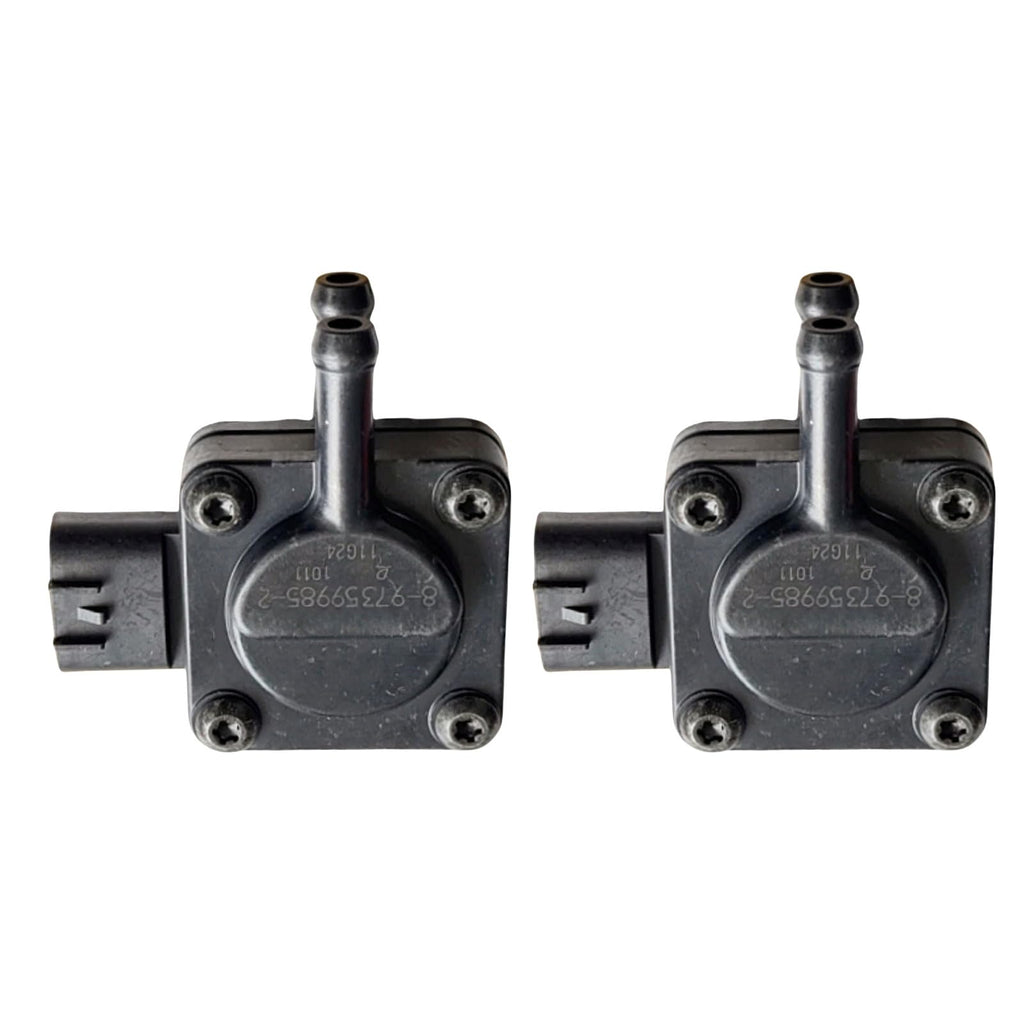 2PCS 8973599852 Differential Pressure Sensor 8-97359985-2 Fits for Isuzu 6WF1 4HK1 4HG1 4JJ1 4JB1 Replace parts