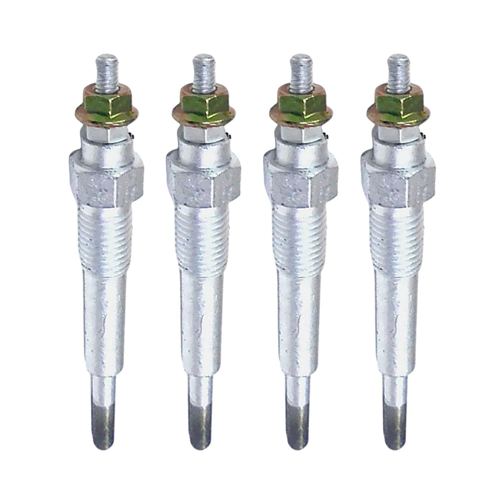 4PCS 12V Glow Plug 8-94319700-2 8-94319700-1 8943197002 Fits for Isuzu Engine C223 C223T C240 C190 3AD1 3KB1 3KR1 4FE1 4EC1 Compatible for Hitachi EX20UR EX20UR-2 EX12 Excavator