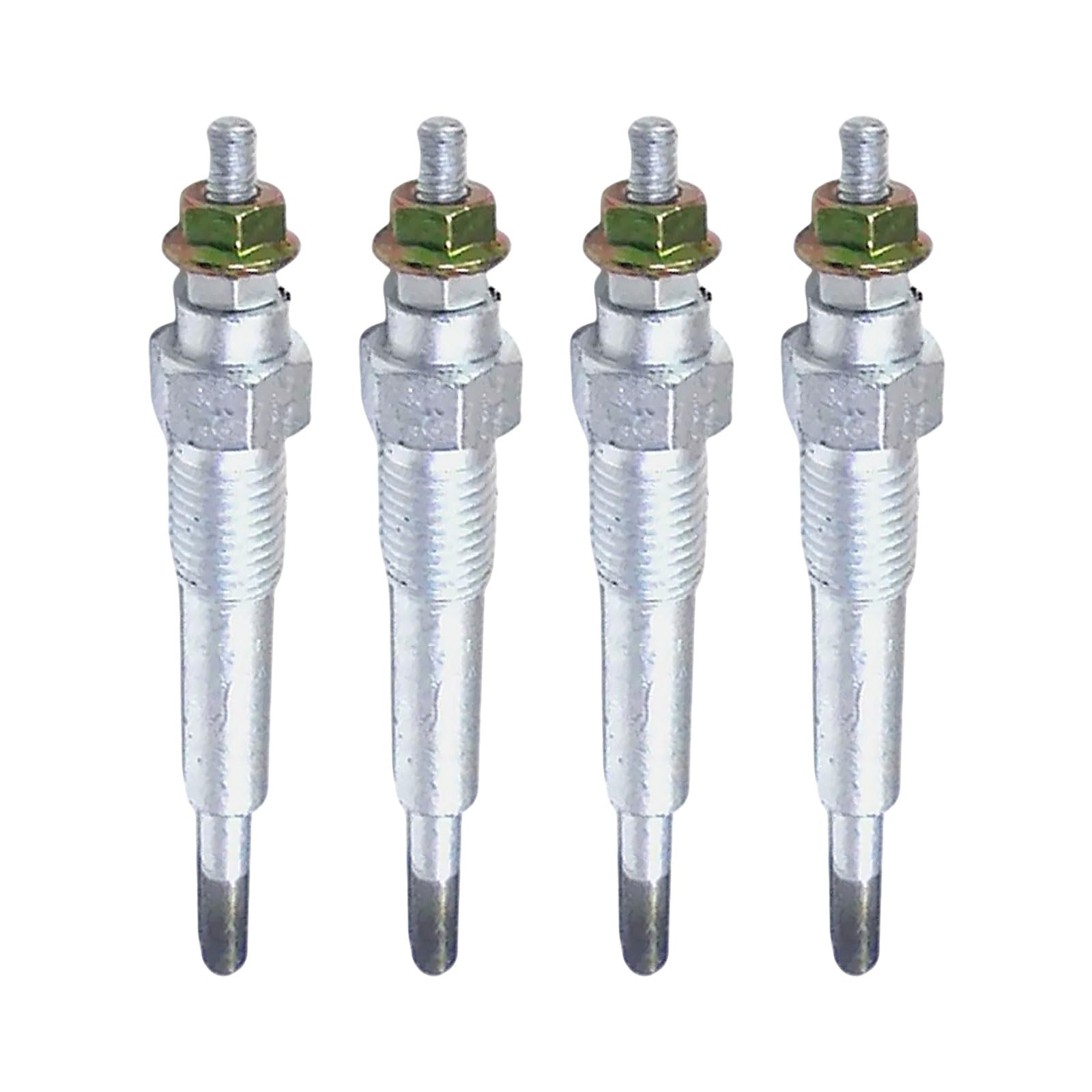 4PCS 12V Glow Plug 8-94319700-2 8-94319700-1 8943197002 Fits for Isuzu Engine C223 C223T C240 C190 3AD1 3KB1 3KR1 4FE1 4EC1 Compatible for Hitachi EX20UR EX20UR-2 EX12 Excavator