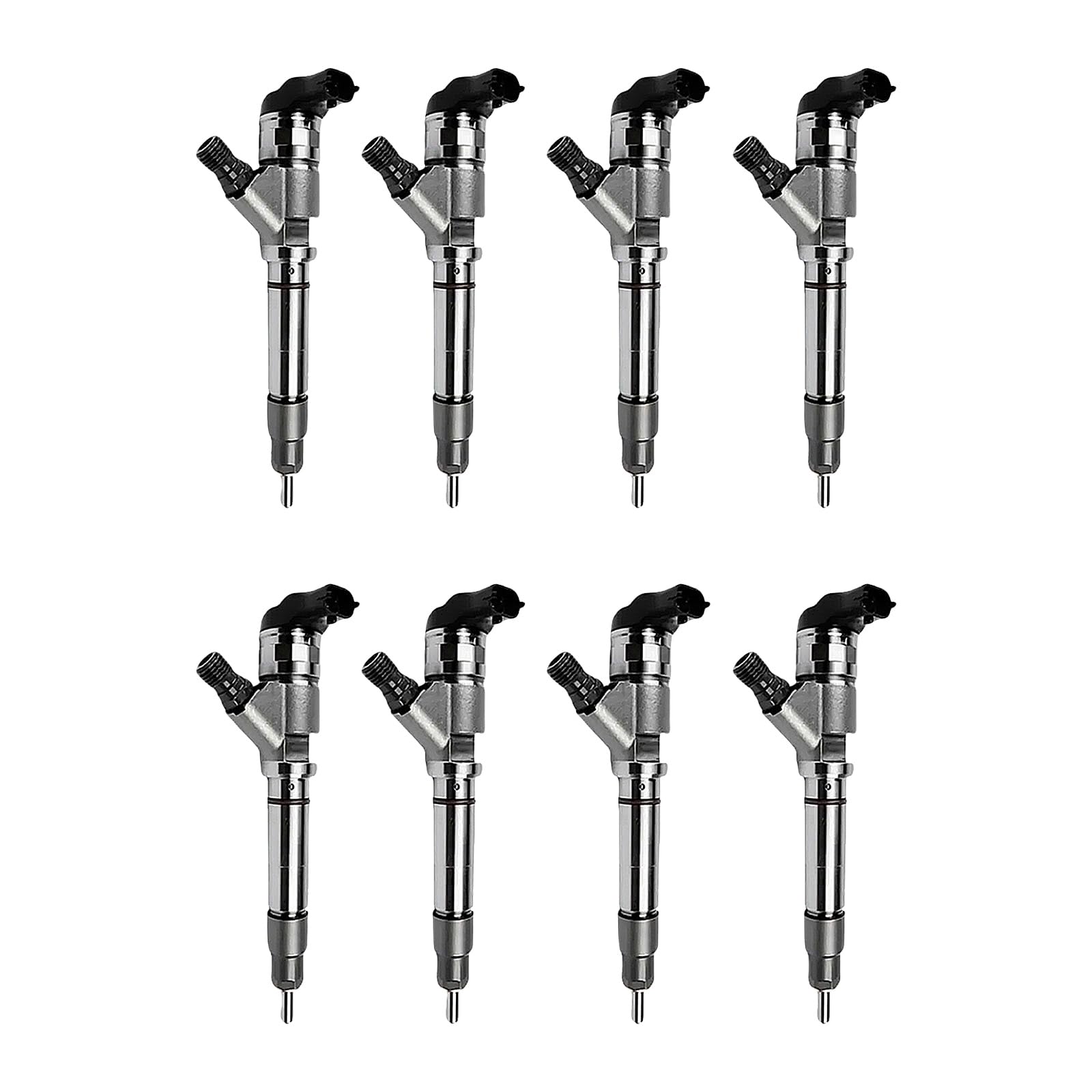 8PCS 0445120082 0986435520 97780360, 98002368 Fuel Injector Fits for 07.5-10 GM Che-vy 6.6L LMM Duramax Diesel