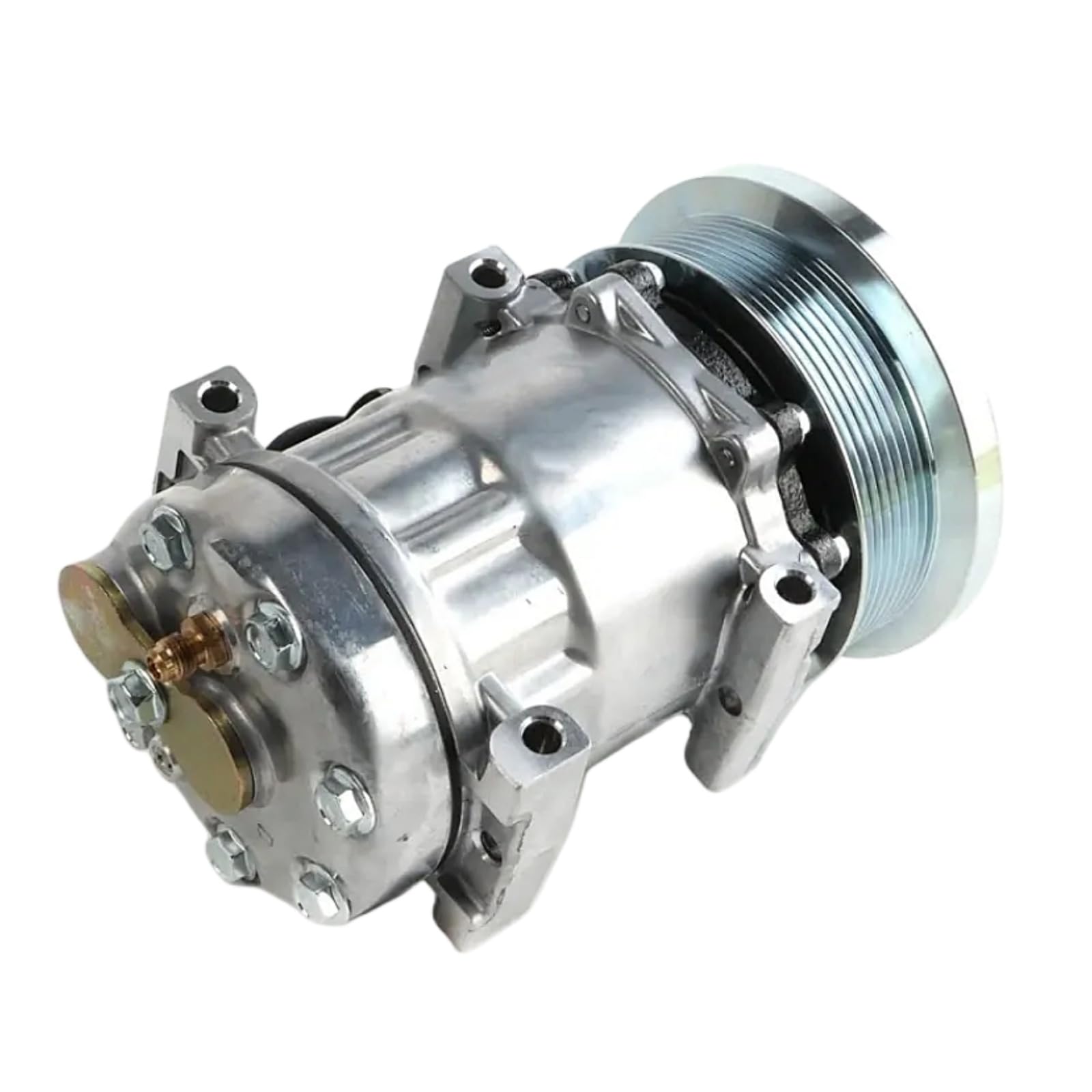 218-0324 A/C Compressor with 24 Volt Clutch Fits for Caterpillar CAT 345B 365B 980H 980G 988H 988G 992G 986H 24M 735 740 797 793D 770 793F 797B Excavator Wheel Loader Truck