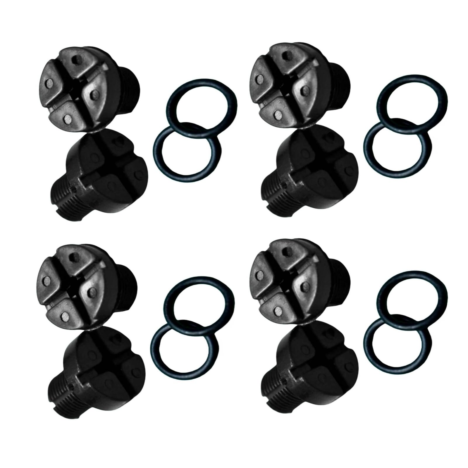 8PCS Coolant Expansion Tank Bleeder Screw with O-ring 17111712788 11537793373 Fits for BMW E46 E90 for Mini Cooper Replace parts