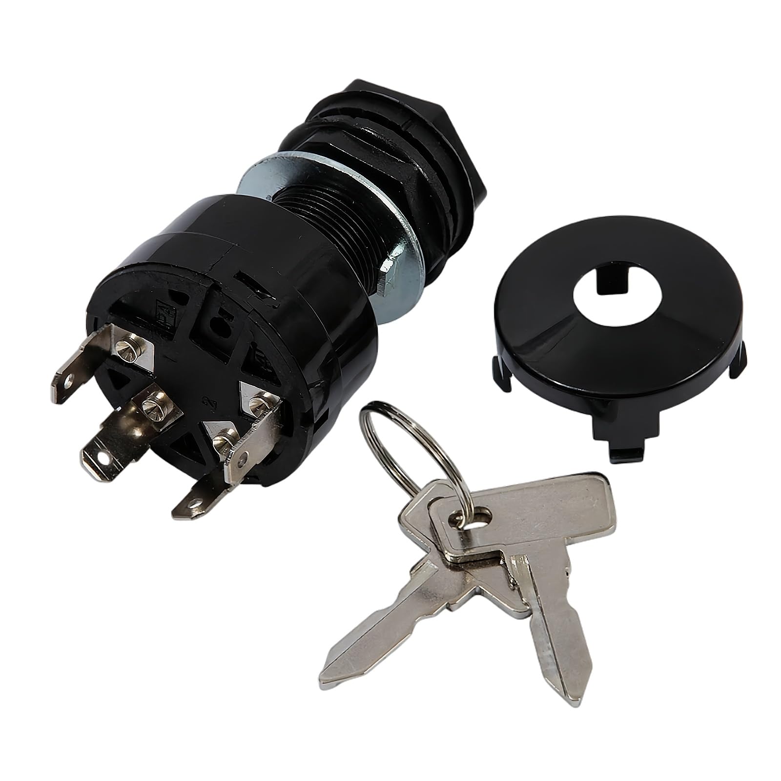 1025151-01 102515101 Ignition Switch with Keys Fits for Club Car Precedent Gas Golf Cart 2004-Up