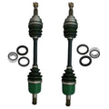2x Front Left & Right CV Joint Axle with Bearing Fits for Honda Rancher 350 TRX350FE TRX350FM 2000-2005