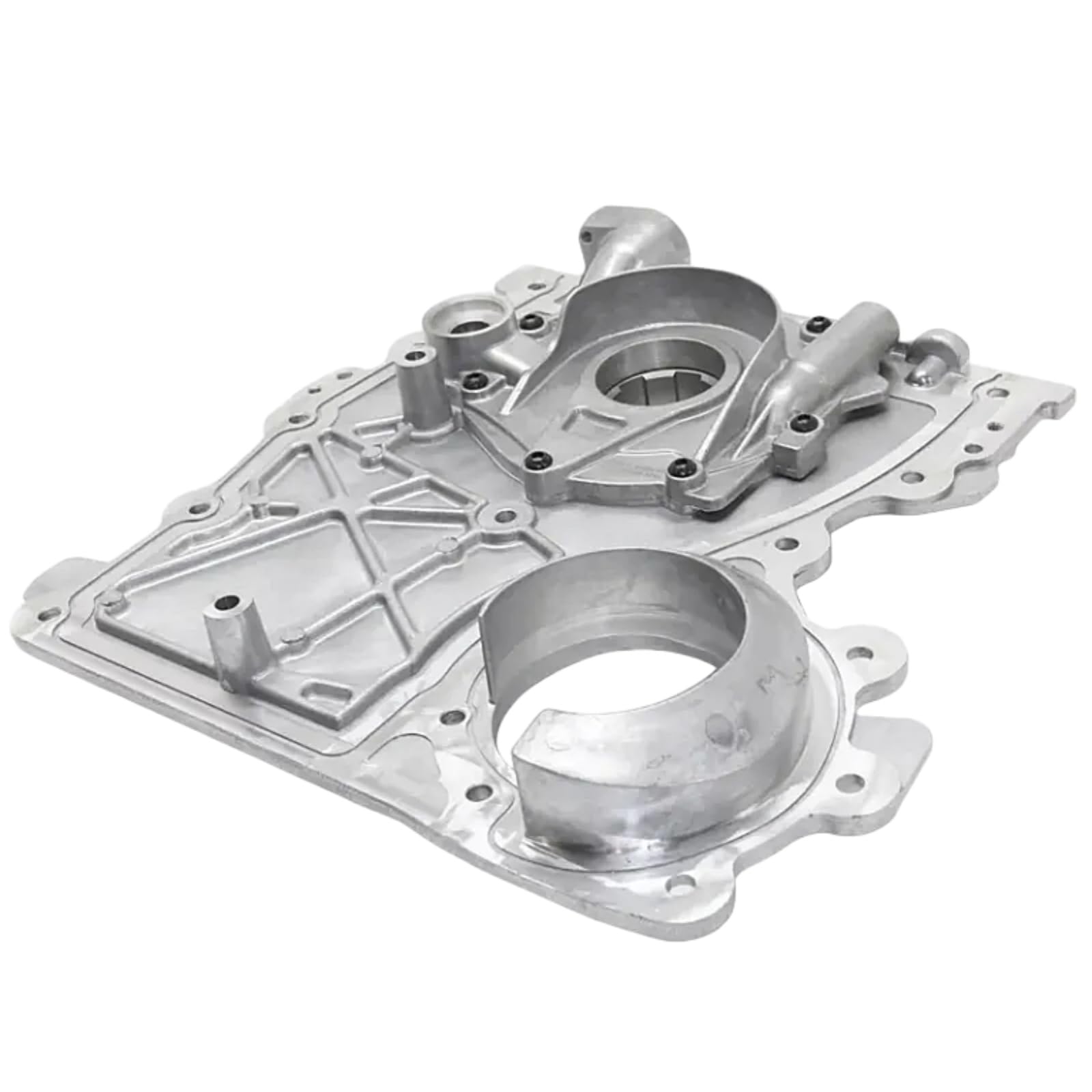 12601932 Engine Timing Chain Cover with Oil Pump Fits for Chevy Colorado Trailblazer Rainier CXL Canyon Envoy