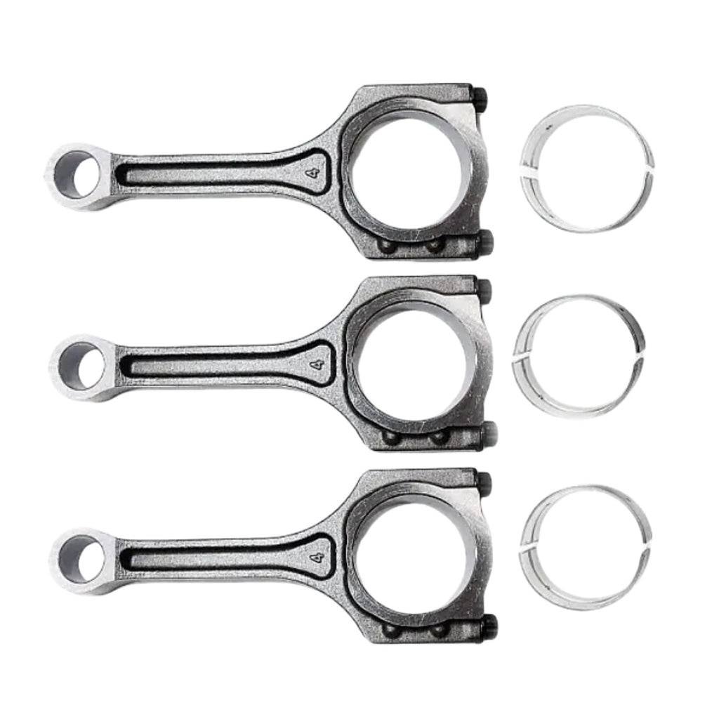3pcs 719620-23100 71962023100 Connecting Rod Compatible with Yanmar 3T72-LTB 3TN72 3T72 3T72HA 3T72HL 3T72SB Engine