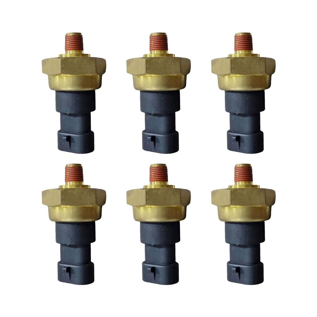 6PCS 3408607 Oil Pressure Sensor Switch Fits for Cummins Diesel Engine NT855 K19 L10 M11 N14 Replace parts