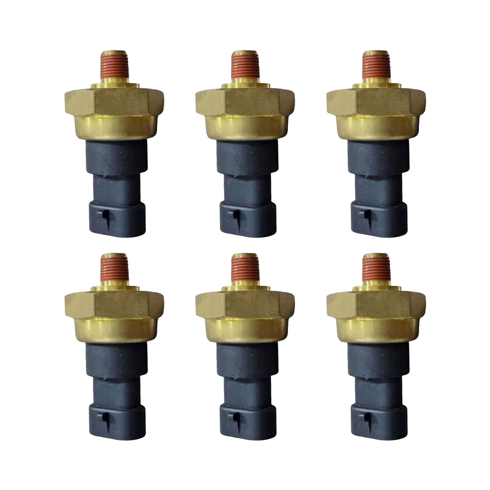 6PCS 3408607 Oil Pressure Sensor Switch Fits for Cummins Diesel Engine NT855 K19 L10 M11 N14 Replace parts
