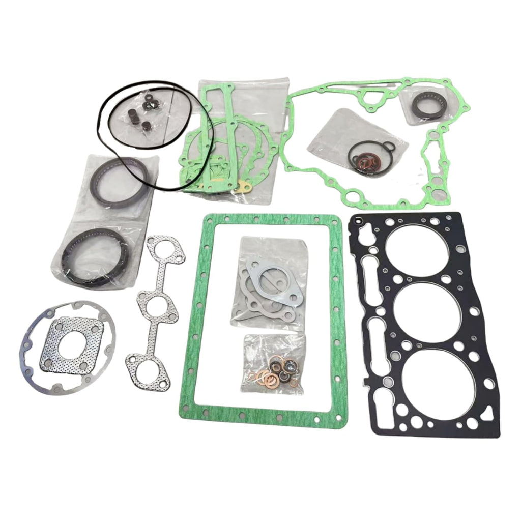 D1005 Engine Full Gasket Kit Compatible with Kubota D1005 Engine ZD25 ZD326 Turn Mower BX2660 BX2670 BX2680 F2260 Tractor