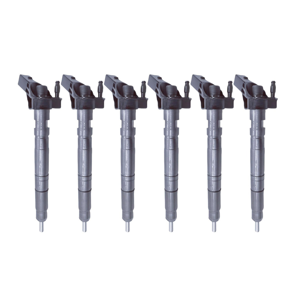 6PCS Fuel Injector 0445116015 0445-116-015 Fits for Audi A4 A6 Q5 Q7 2.7 3.0 TDI Replace parts