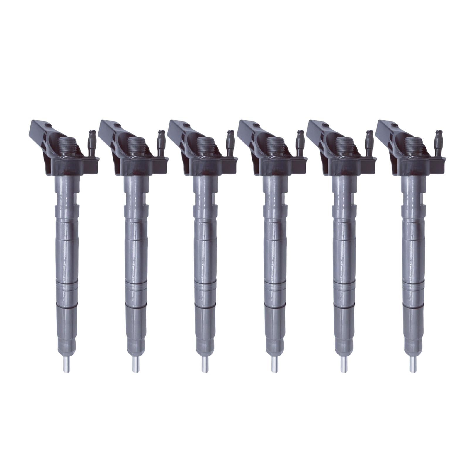 6PCS Fuel Injector 0445116015 0445-116-015 Fits for Audi A4 A6 Q5 Q7 2.7 3.0 TDI Replace parts