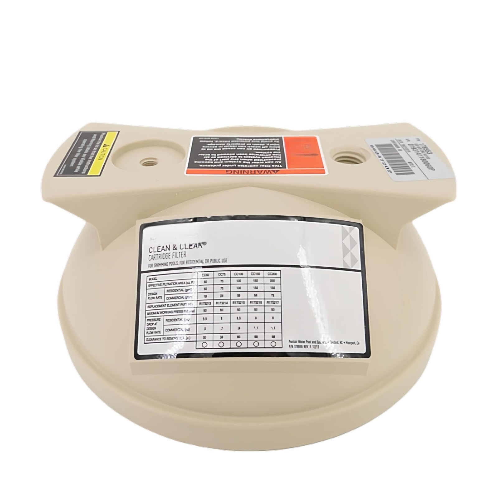 178553 Filter Cover Lid Assembly Fits for Pentair Clean & Clear 50 100 Predator 100 Replace parts