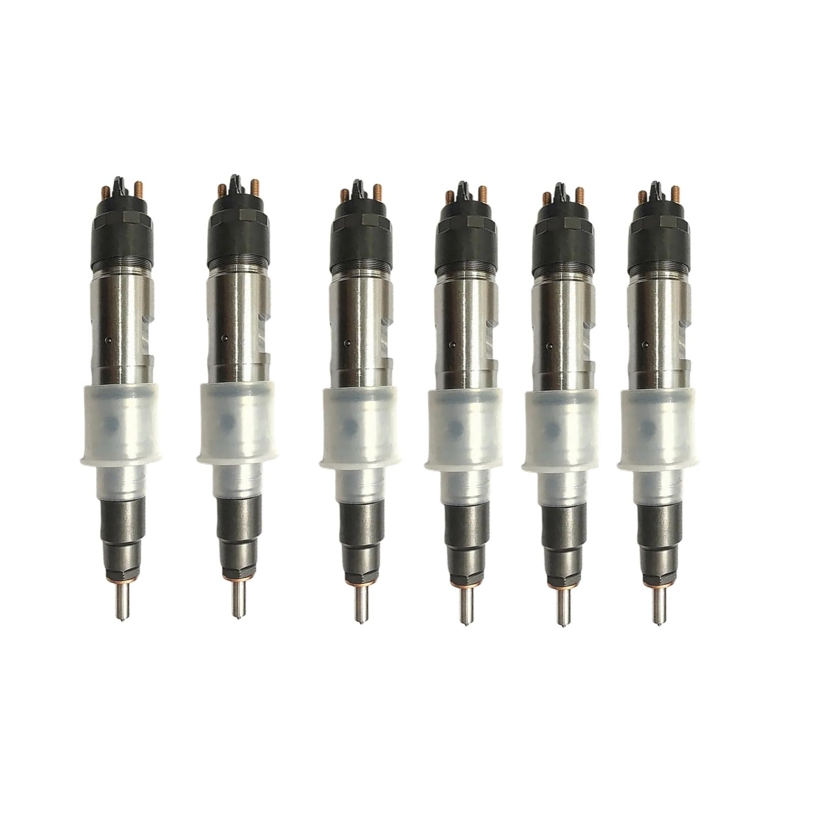 6Pcs Common Rail Injector 0445120460 Compatible with YaMZ-534 YaMZ-5341 Engine
