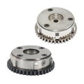 2PCS Intake )Exhaust CVVT Timing Camshaft Gears Sprockets CJ5E6C524AD CJ5E6C525AD Fits for 2013-2020 Lincoln, for 2011-2018 LAND ROVER, Replace OE AG9G-6C525-BB, CJ5E6C524AD, LR024999