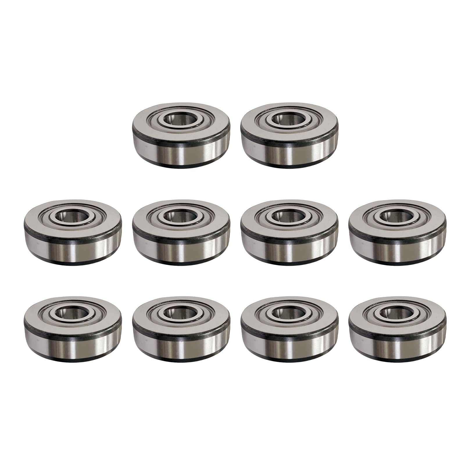10PCS Bearing Round Bore 203KRR3 JD8646 AE14807E 8984YY 165484 Fits for Vermeer John Deere Case New Holland White