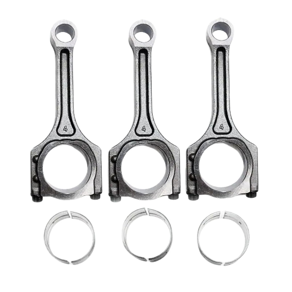 3pcs 719620-23100 71962023100 Connecting Rod Compatible with Yanmar 3T72-LTB 3TN72 3T72 3T72HA 3T72HL 3T72SB Engine