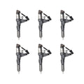 6PCS Fuel Injector 095000-6353 23670-E0050 0950006353 23670E0050 Fits for Hino J05E J06E Excavator