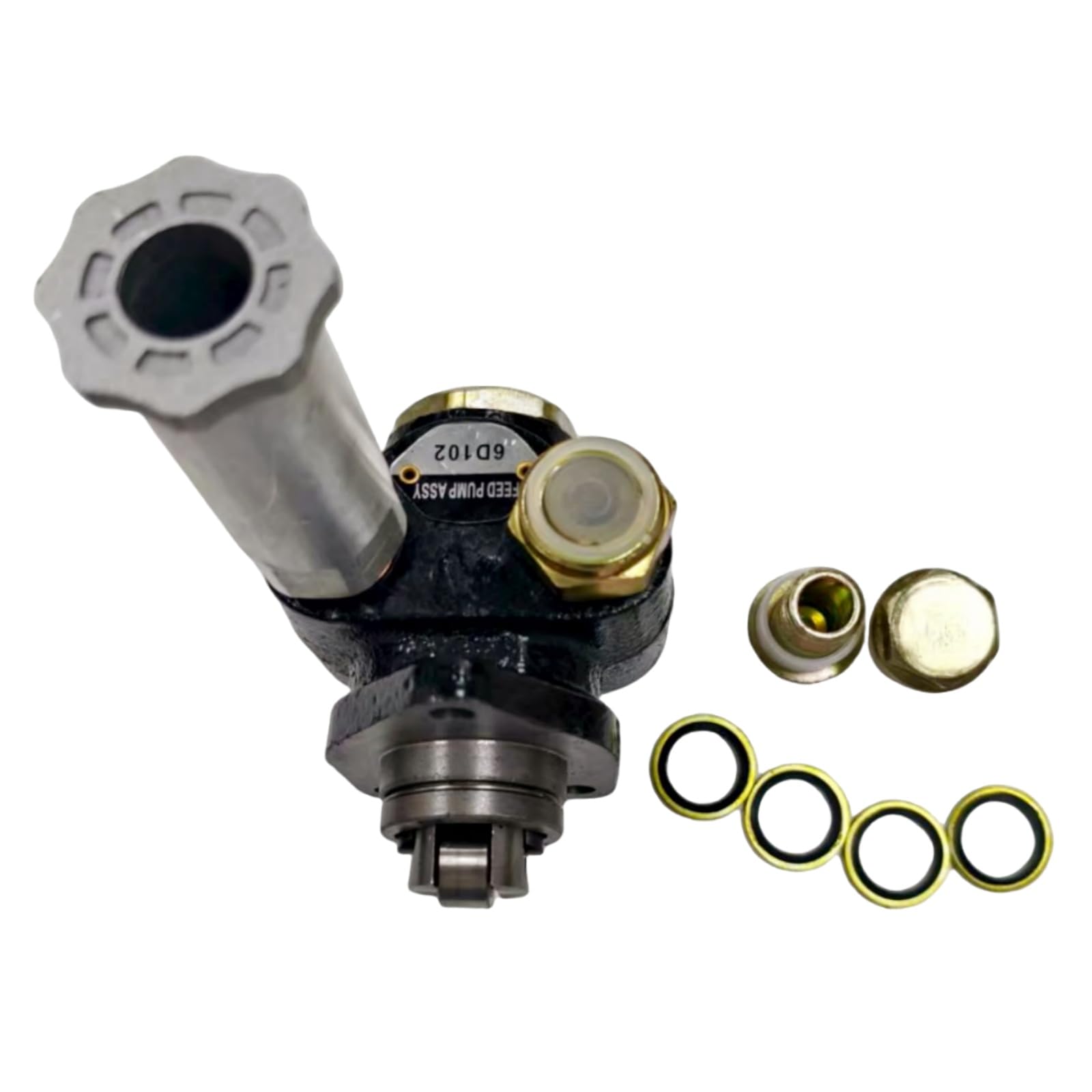 105220-5960 105220-5001 Fuel Feed Pump Fits for Komatsu 6D102 6D95 Engine PC200-5 PC200-6 PC200-7 PC210-6 PC220-6 Excavator