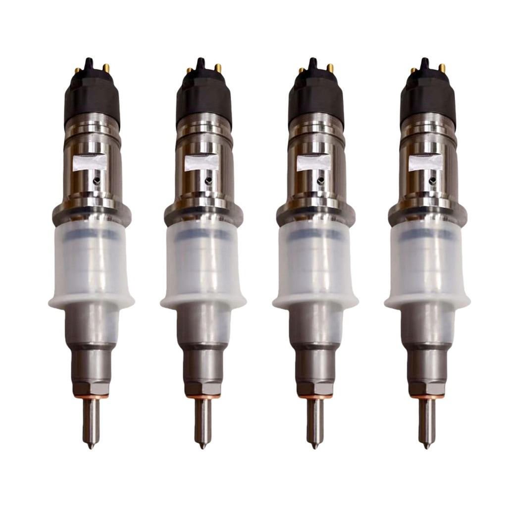 4pcs 0445120177 5254261 Common Rail Disesl Fuel Injector Fits for Cummins QSB6.7L ISB6.7L QSB4.5L Engine
