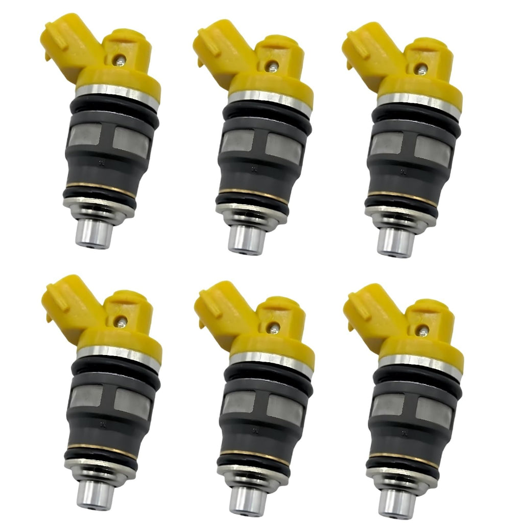 6pcs 1001-87091 Fuel Injector Fits for Supra JZA70 1JZGTE 2JZGTE