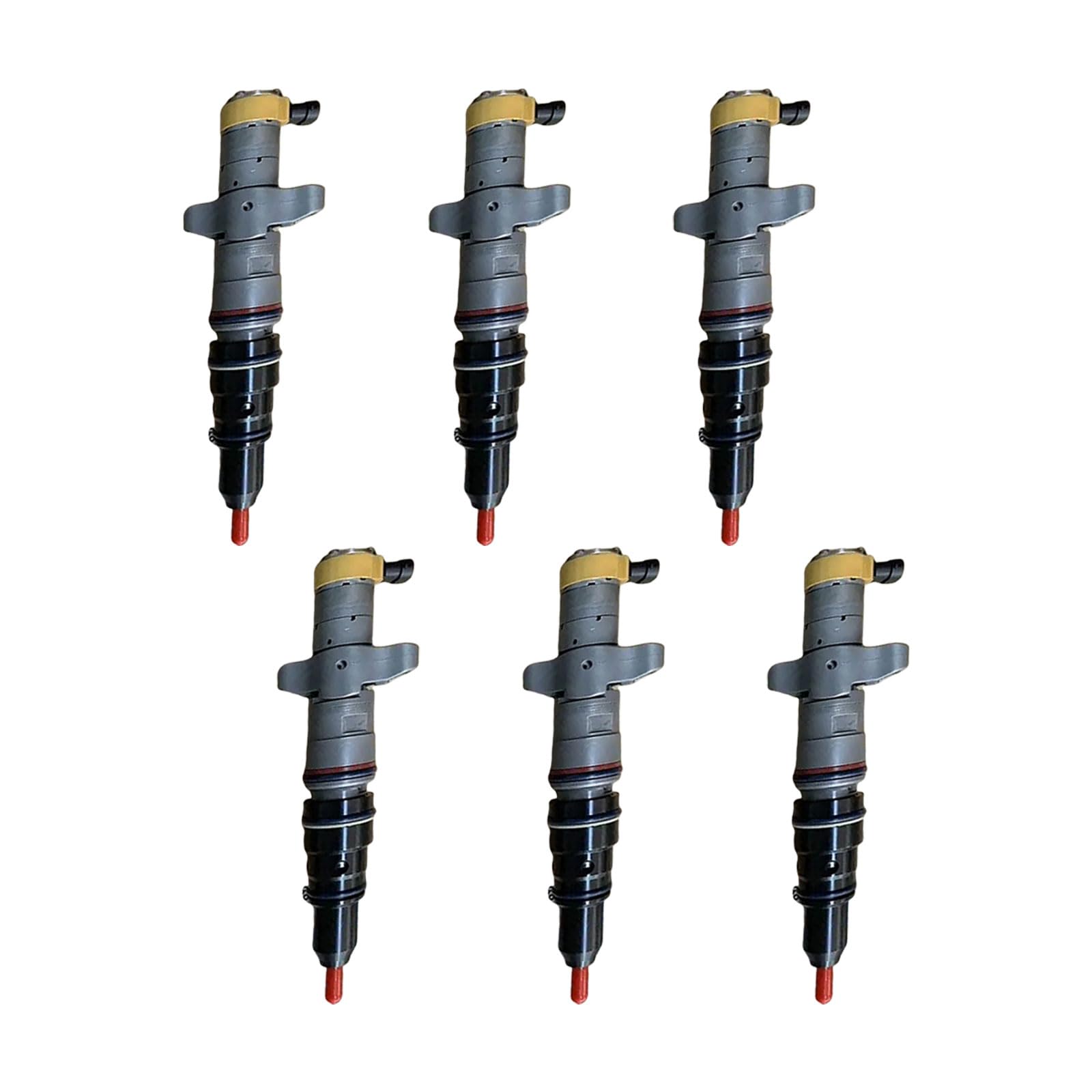 6PCS 387-9433 20R-8968 10R-7222 Fuel Injector Fits for Caterpillar C7 C9 330D 336D E330D E336D