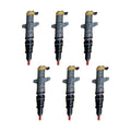 6PCS 387-9433 20R-8968 10R-7222 Fuel Injector Fits for Caterpillar C7 C9 330D 336D E330D E336D