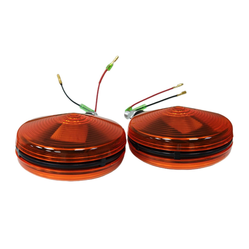 2X Hazard Light Assembly 3C081-75870 Fits for Kubota B L M Series Tractors L45 L4740 L4760 L5040 L5060 L5240 L5460 L5740 M7040 M8540 M9540