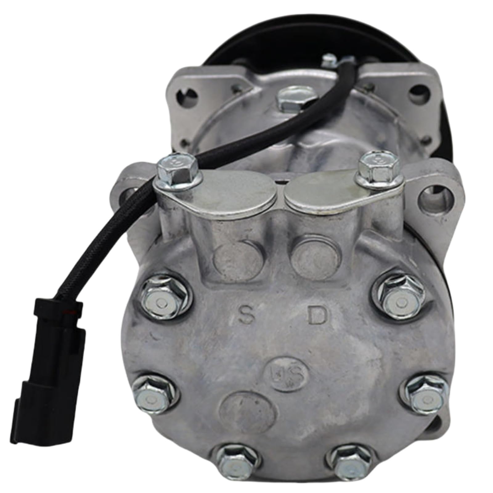 23B0761112 23B-07-61112 A/C Compressor Fits for Komatsu Motor Grader GD535-5 GD555-5 GD655-5 GD655-6 GD675-3E0 GD675-5