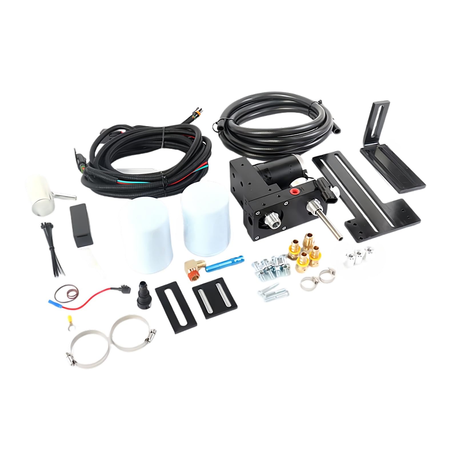 165GPH TSC10165G Diesel Fuel Lift Pump System Kit Fits for 2001-2010 Chevy Diesel 6.6L V8 Replace parts