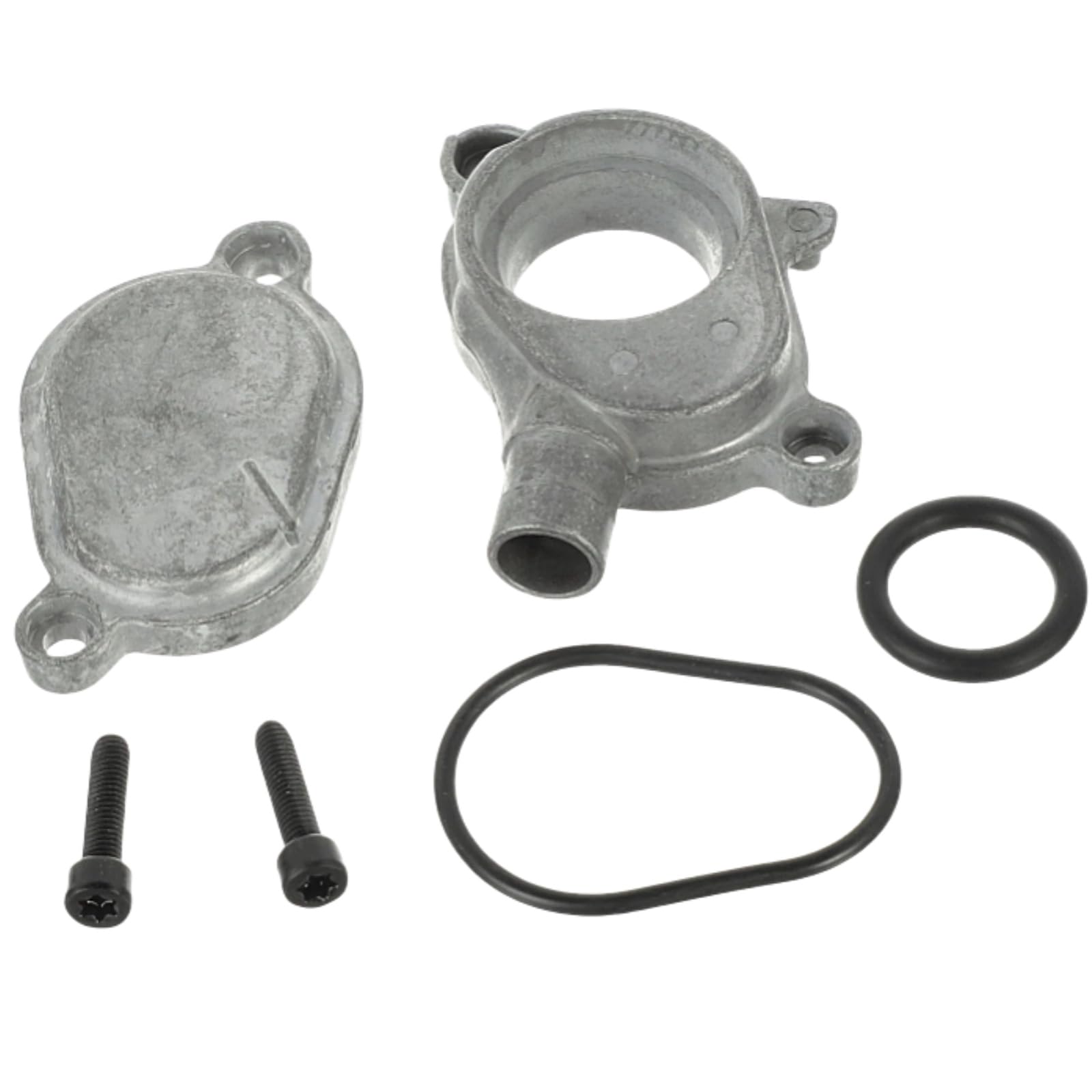 904-538 3C3Z-9P458-AA Oil Cooler Coolant Housing Outlet Fits for 2003-2010 Select Ford Models Replace Replace parts