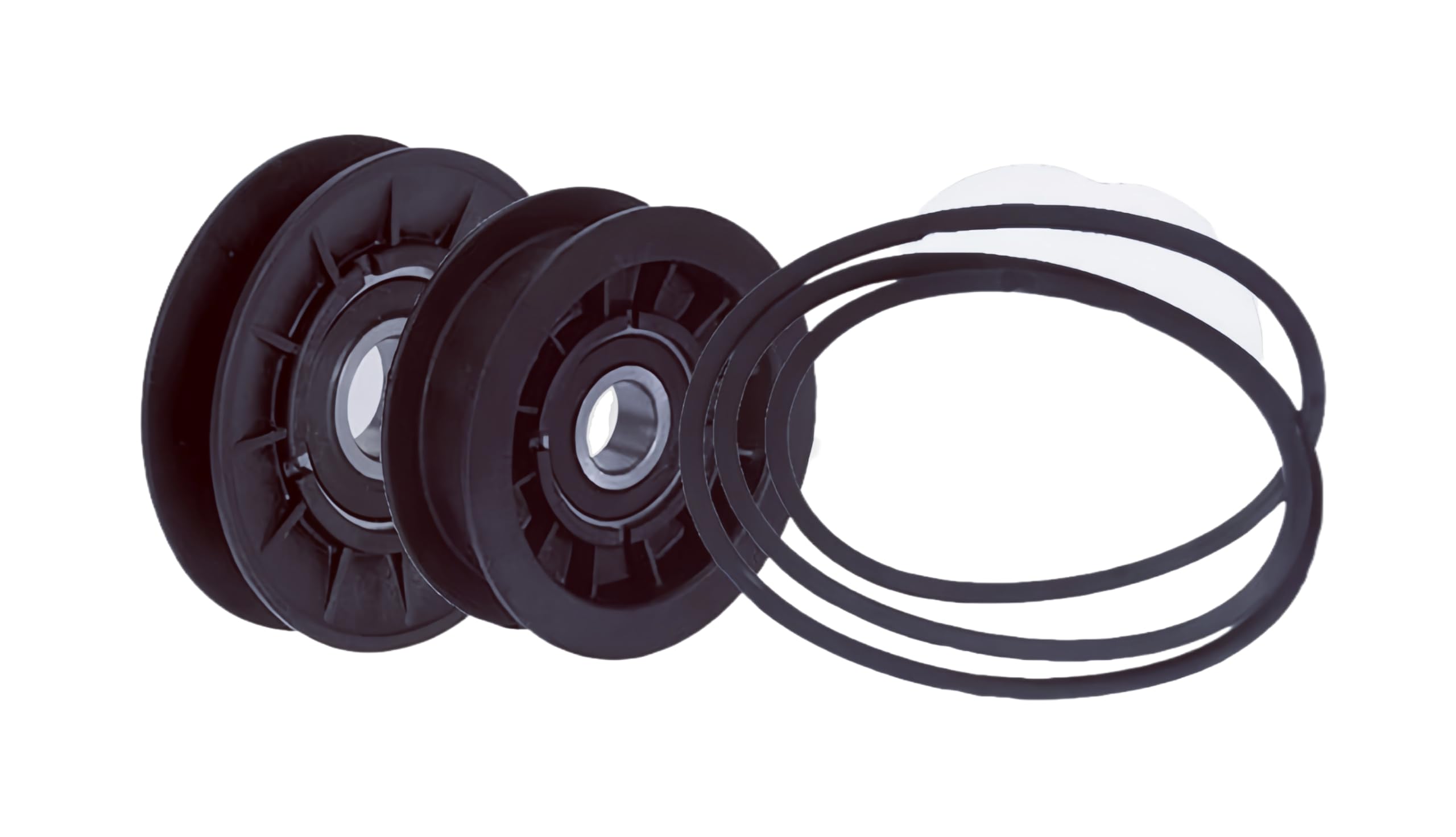 Idler Pulley Kit W/Transmission Drive Belt Fits for John Deere LA125 LA130 LA135