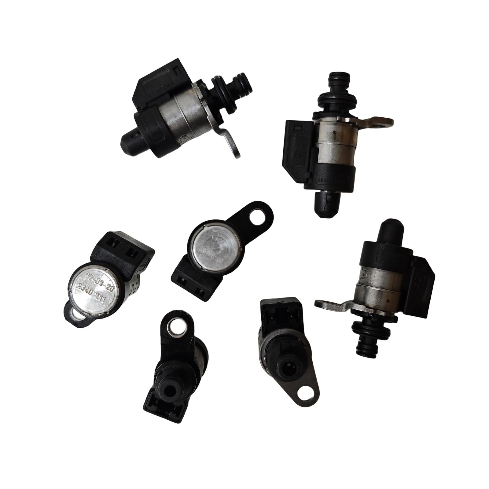 7pcs RE5R05A Transmission Solenoid Kit Fits for 2004-2009 2010 Nissan Titan V8 5.6L Engine , Replace OE 63431A-U 31941-1FX02