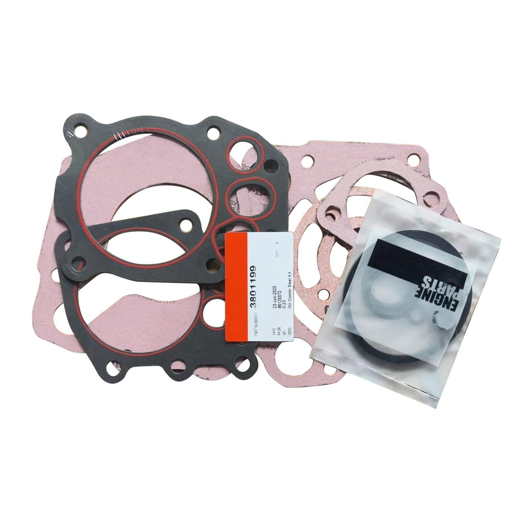 Oil cooler Gasket Set 3801199 Compatible with Cummins NT855 NTA855 Diesel Engine