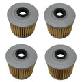 4PCS 3088036 Oil Filter Fits for Polaris for Predator 500 for Outlaw 500 2003-2007