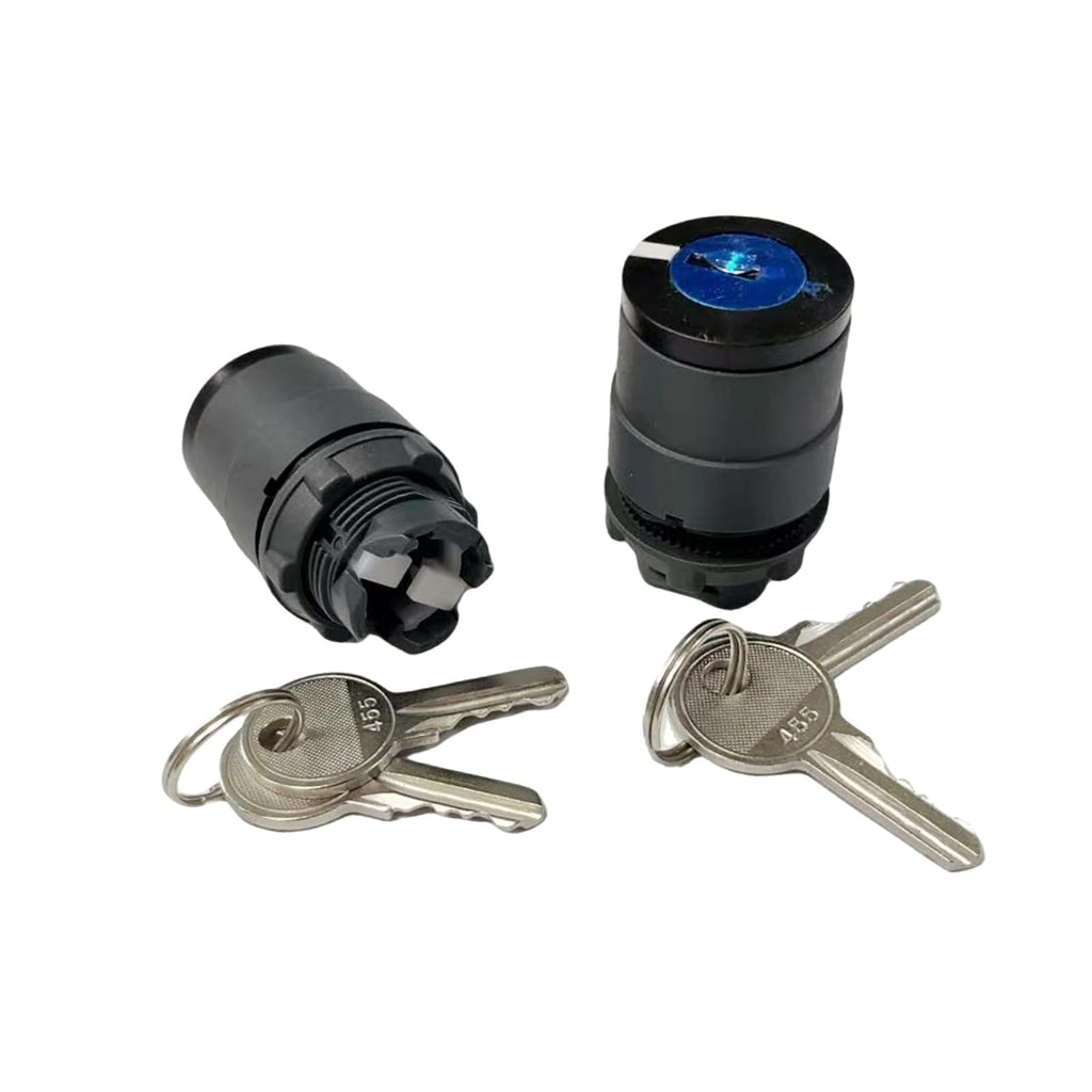 2PCS Ignition Switch with 2 Keys 149536 Suitable for Skyjack Lifts SJIII 3215 3219 3220 3226