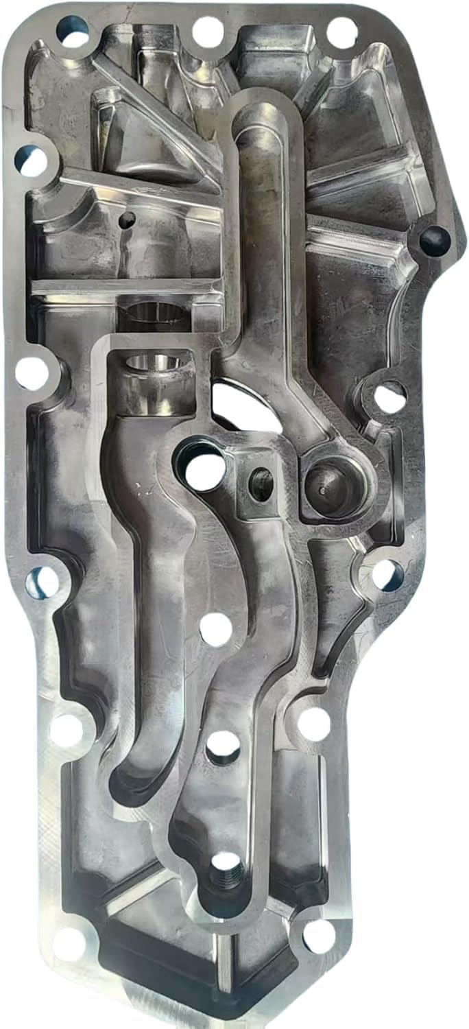 Sgaorcpas 6732-51-5180 Oil Cooler Cover With Seat Compatible with 4BT 3.3 Komatsu 4D102 PC200-7 Excavator