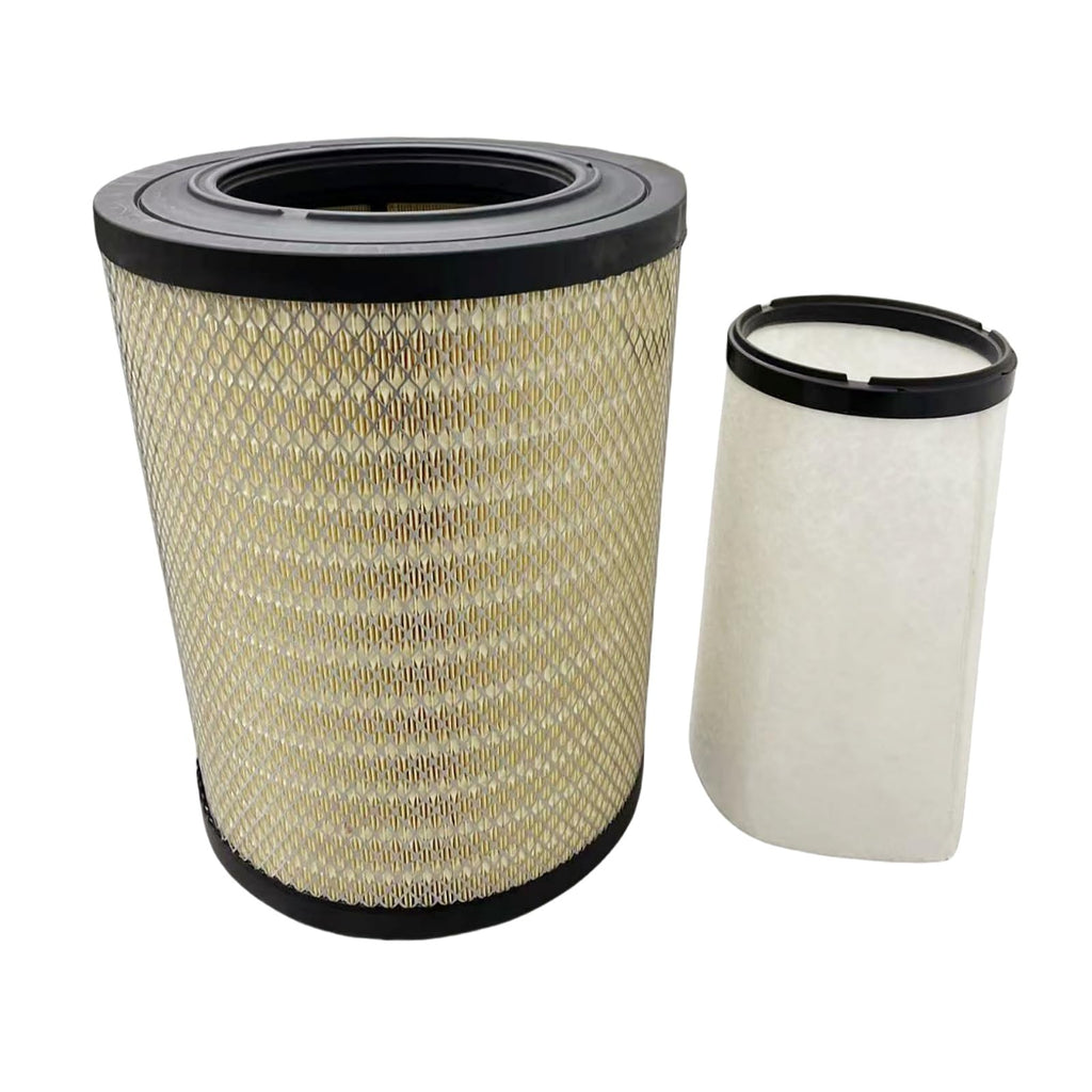 Air Filter Cartridge 21337557 Compatible with Volvo truck FM II Series,Replace P958225 21337443,P958909 21337449 21348756. (safety radial seal)21348756