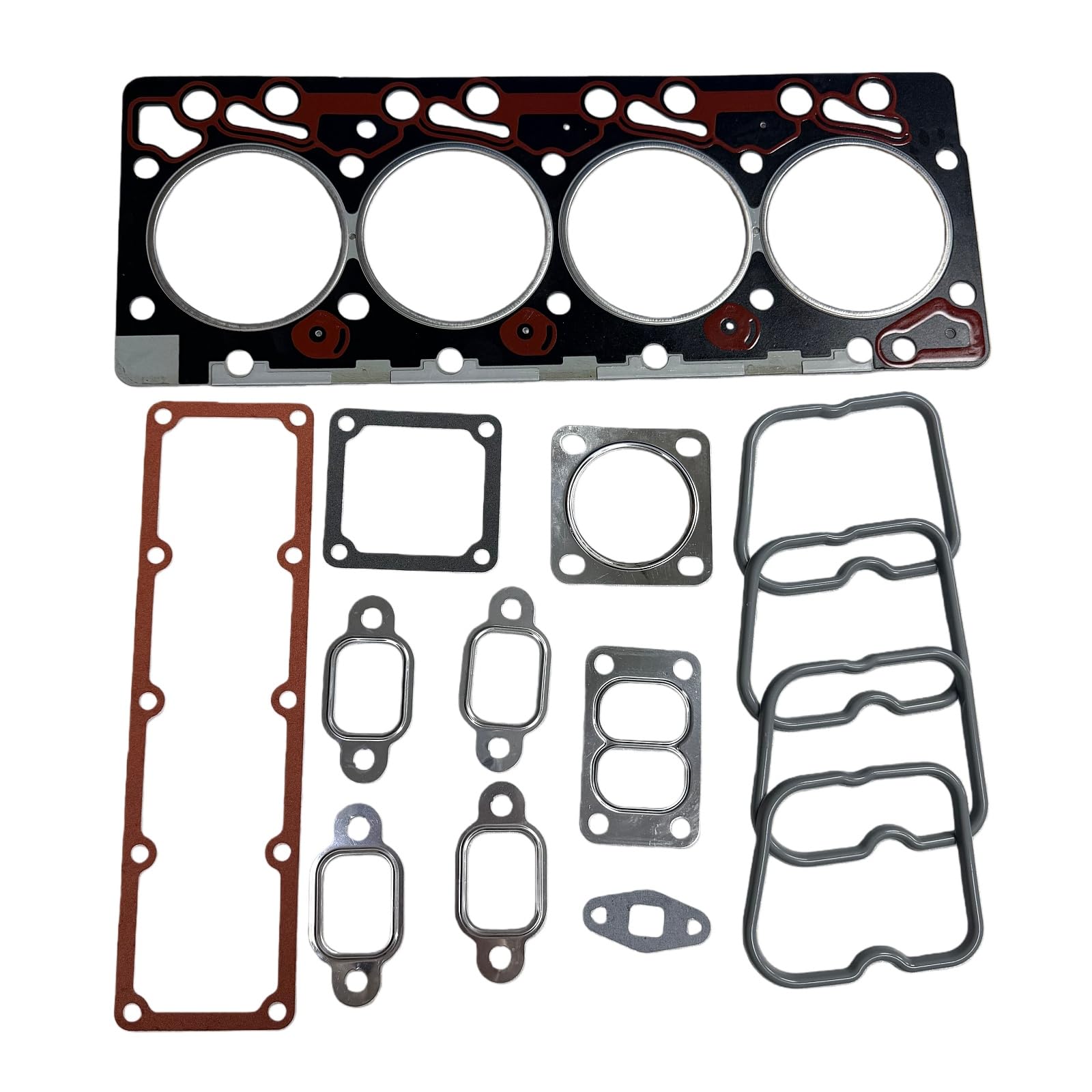 B4.5 Full Gasket Kit with Head Gasket 4089648 Fits for Cummins 4B 3.9 QSB 3.9 QSB 4.5 and B4.5C Engine