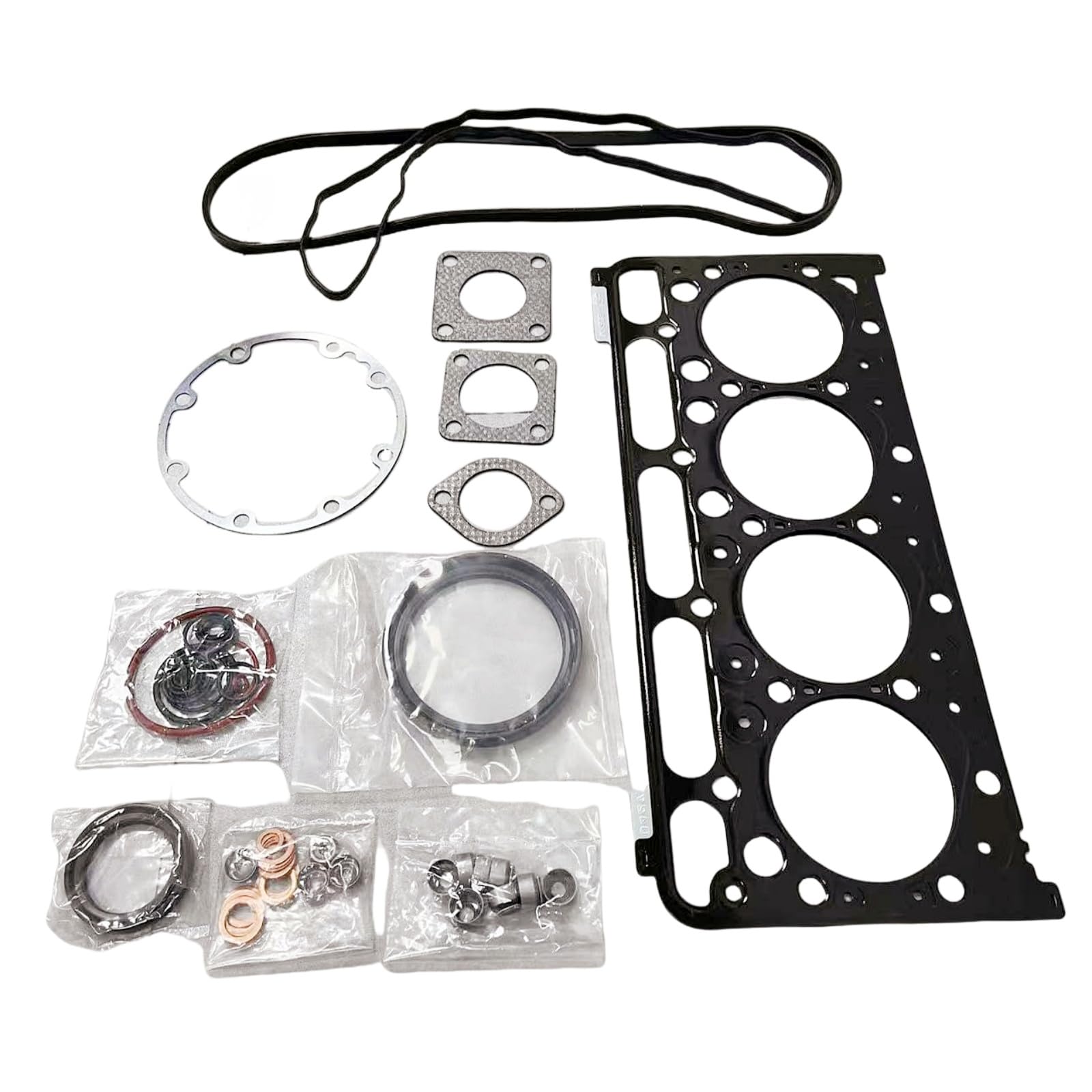 19077-03048 Cylinder Head Full Gasket Kit Fits for Bobcat 773 753 7753 S175 S185 S150 Fits for Kubota V2203 V2203T V2203E Replace parts
