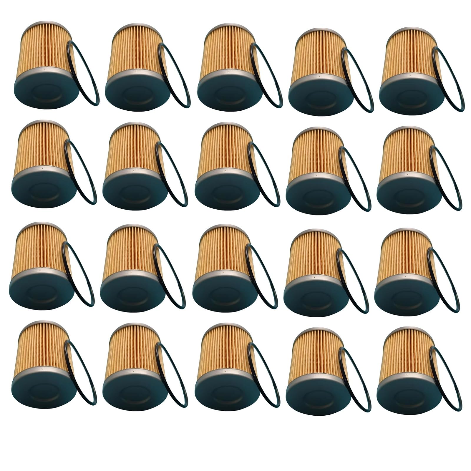 20PCS V0631-51880 Fuel Filter Compatible With Kubota SVL75-2 SVL65-2 SVL95-2S SSV65PC SSV75PC