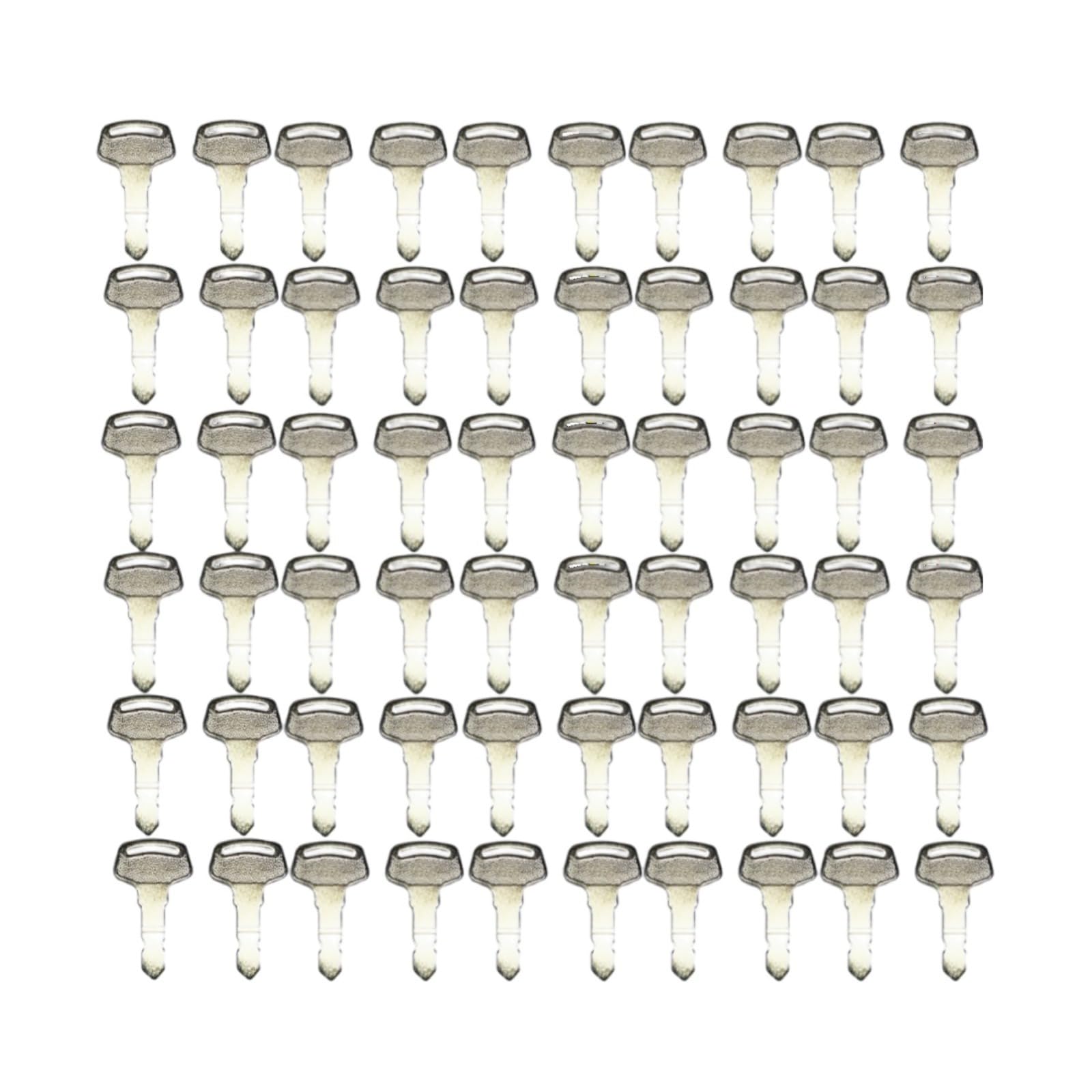 60PCS Ignition Key 15248-63700 Fits for Kubota Equipment New B Series Tractor