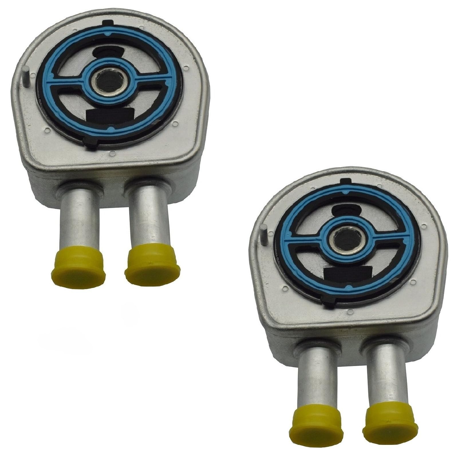 2PCS 1S7Z6A642AAA Oil Cooler Fits for Ford for Transit for Escape for Mariner 2.3L