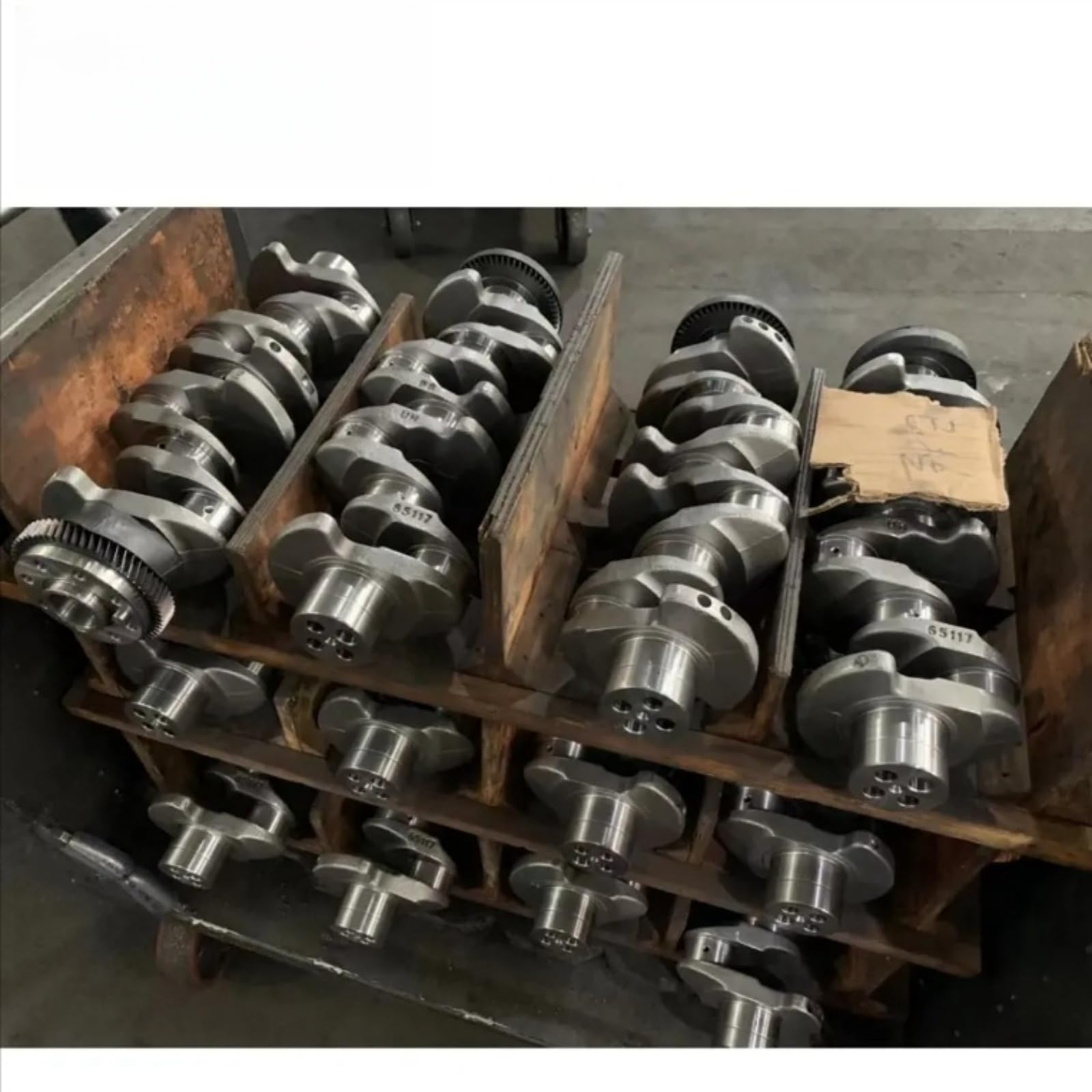 12201-FU400 12247-50K00 91H20-00940 91H20-00990 Crankshaft Fits for Nissan K25 Gasoline LPG Engine Forklift