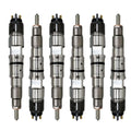 6pcs Fuel Injector 0445120268 400903-00046 Compatible with Daewoo Doosan DX225 DX140 DX340 Excavator 65.10401-7004A