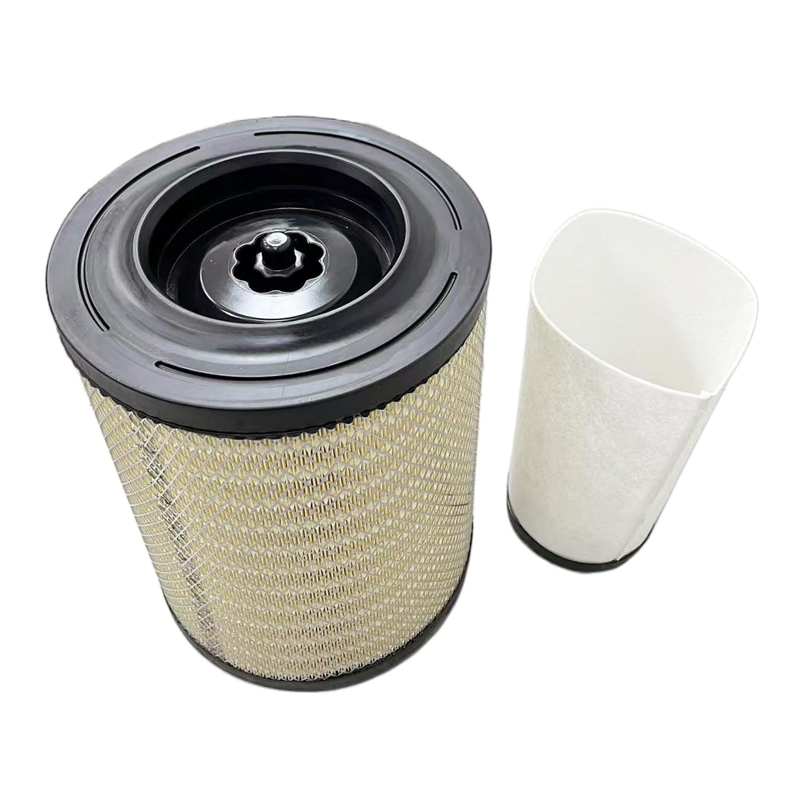 Air Filter Cartridge 21337557 Compatible with Volvo truck FM II Series,Replace P958225 21337443,P958909 21337449 21348756. (safety radial seal)21348756