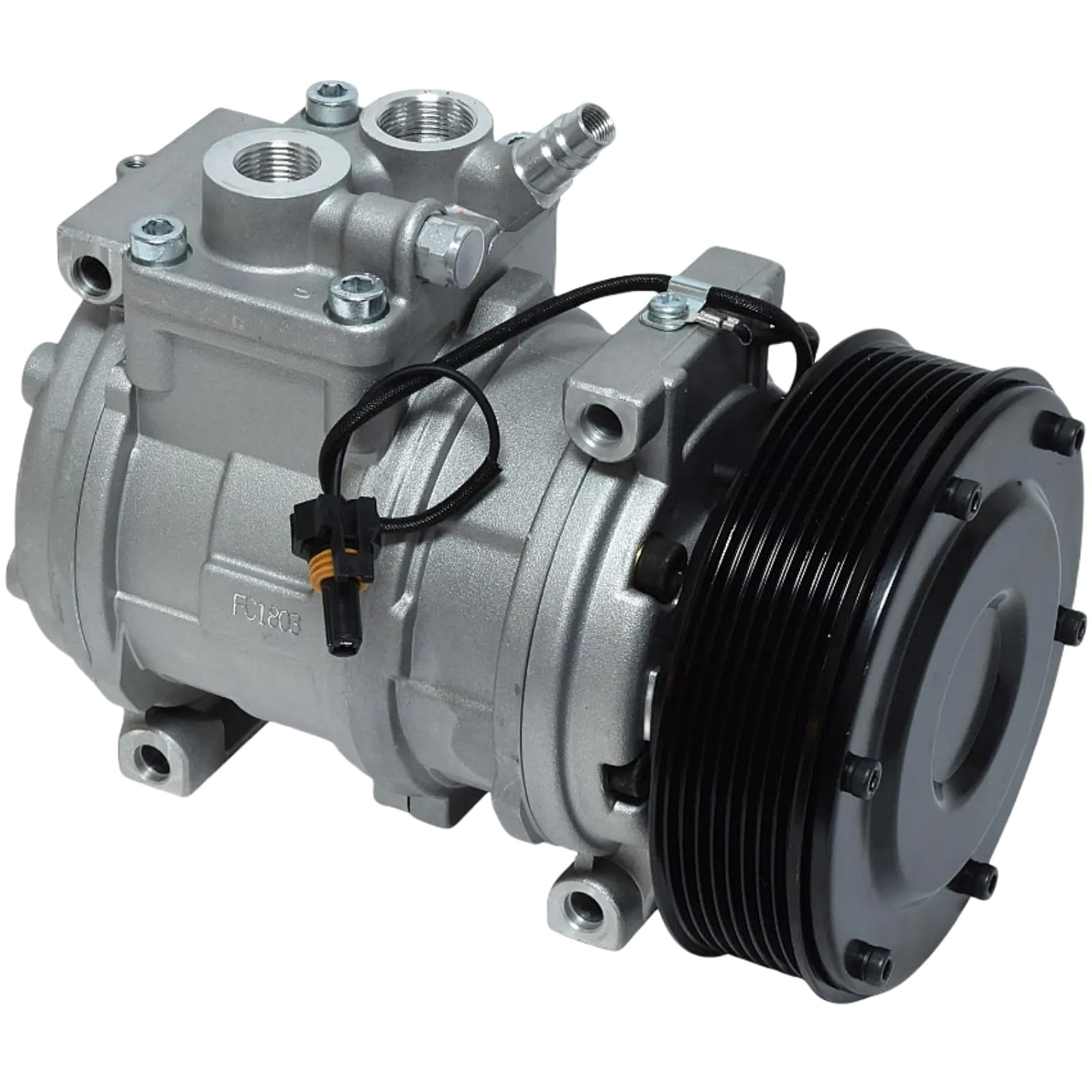RE46609 TY6764 RE54254 Air Conditioning Compressor Fits for John Deere Tractor Loader 310G 410G 1850 210LJ