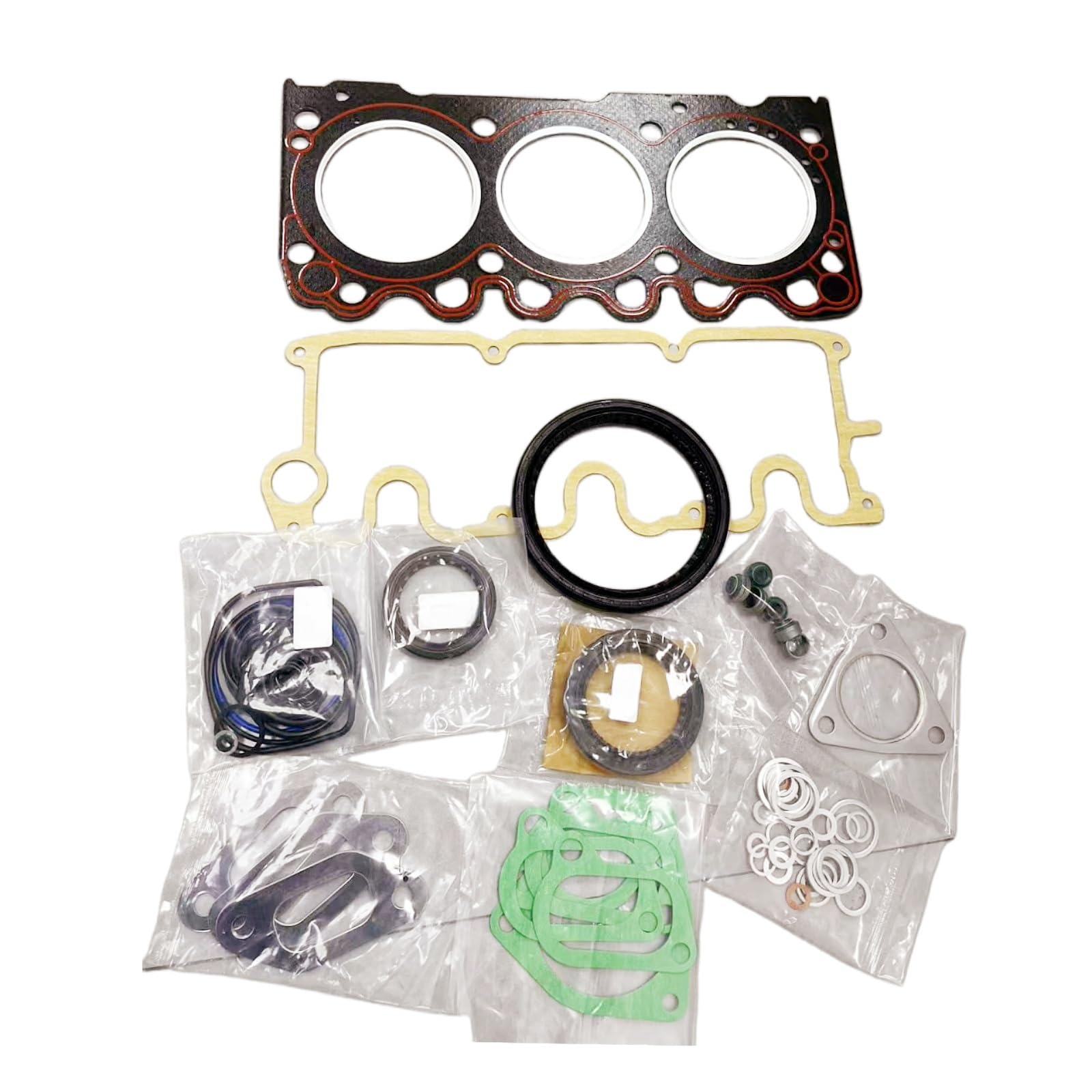 Full Gasket Set With Head Gasket 02928729 Compatible with Deutz 1011 2011 3 Cylinder Diesel Engine