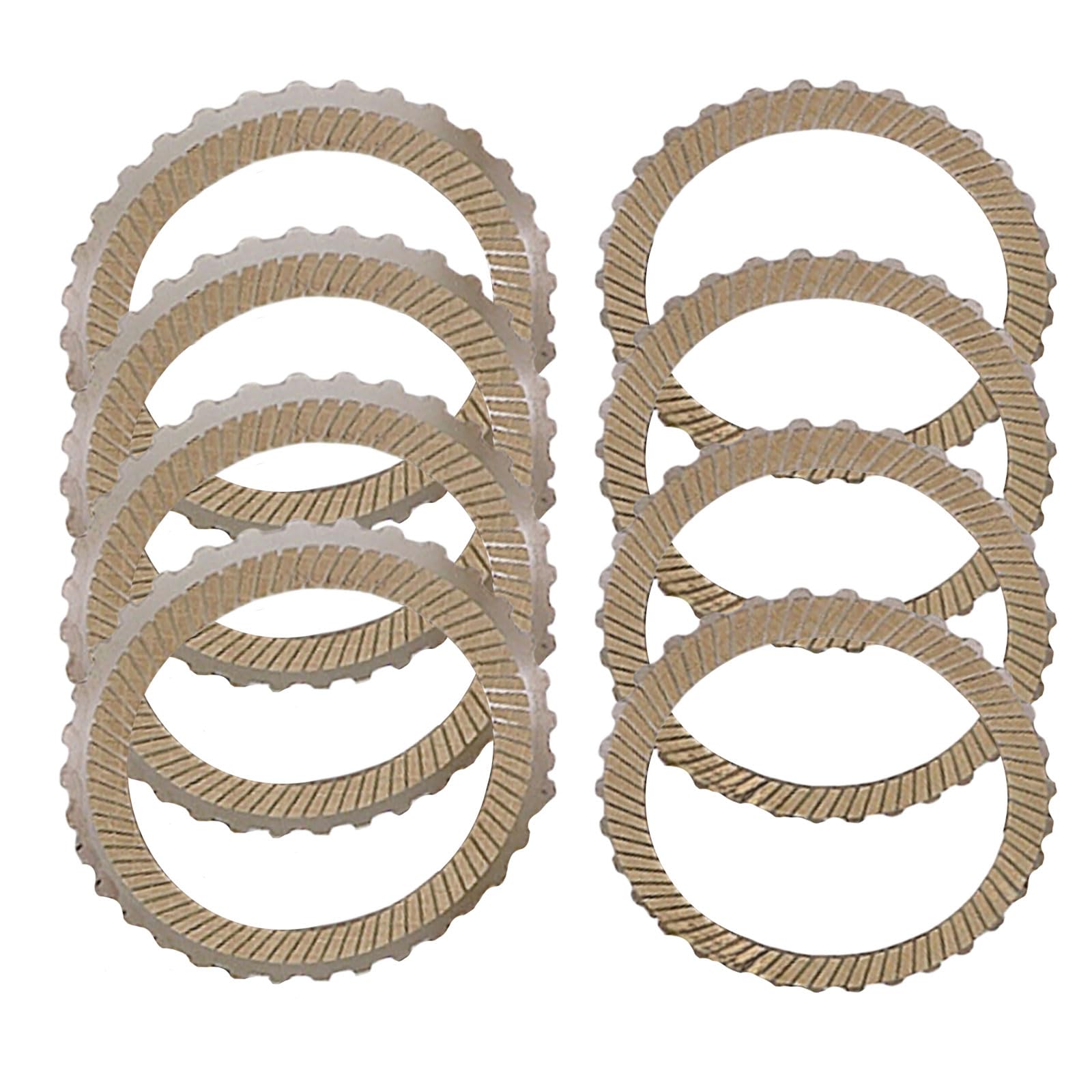 8PCS MPS6 6DCT450 DCT470 Transmission Clutch Plates Friction Kit Fits for Ford Replace parts