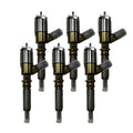 6PCS 326-4740 295-9140 10R-7676 317-2340 32E61-00022 XJAF02679 Diesel Fuel Injector Fits for Caterpillar C4.2 Engine 315D 318D 319D 319D L 319D LN Excavator